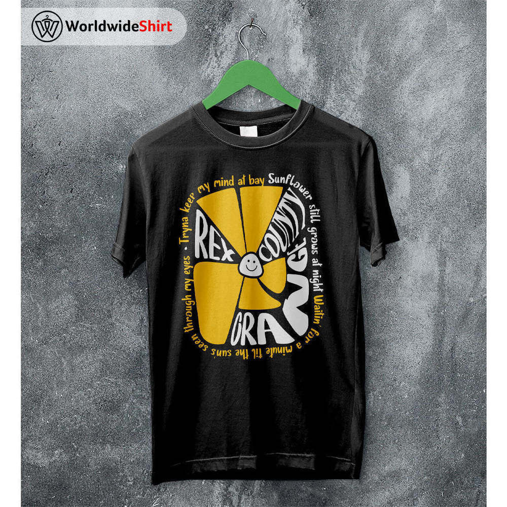 Rex Orange County Sunflower Indie Pop Music Graphic Fan Art T-Shirt
